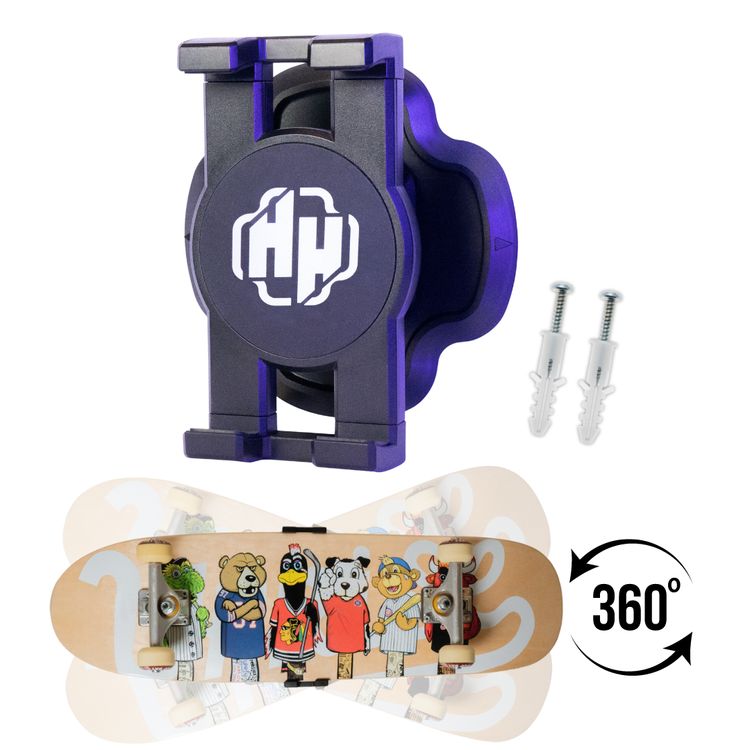 Hella Hangers Spin Mount Skateboard Hanger Hella Hangers Spin Mount Skateboard Hanger