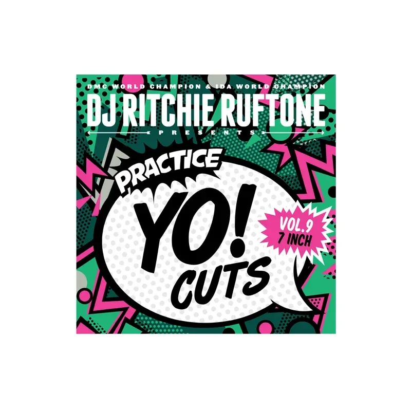 Practice Yo! Cuts Vol.9 - 7" Transparent Green UK Import