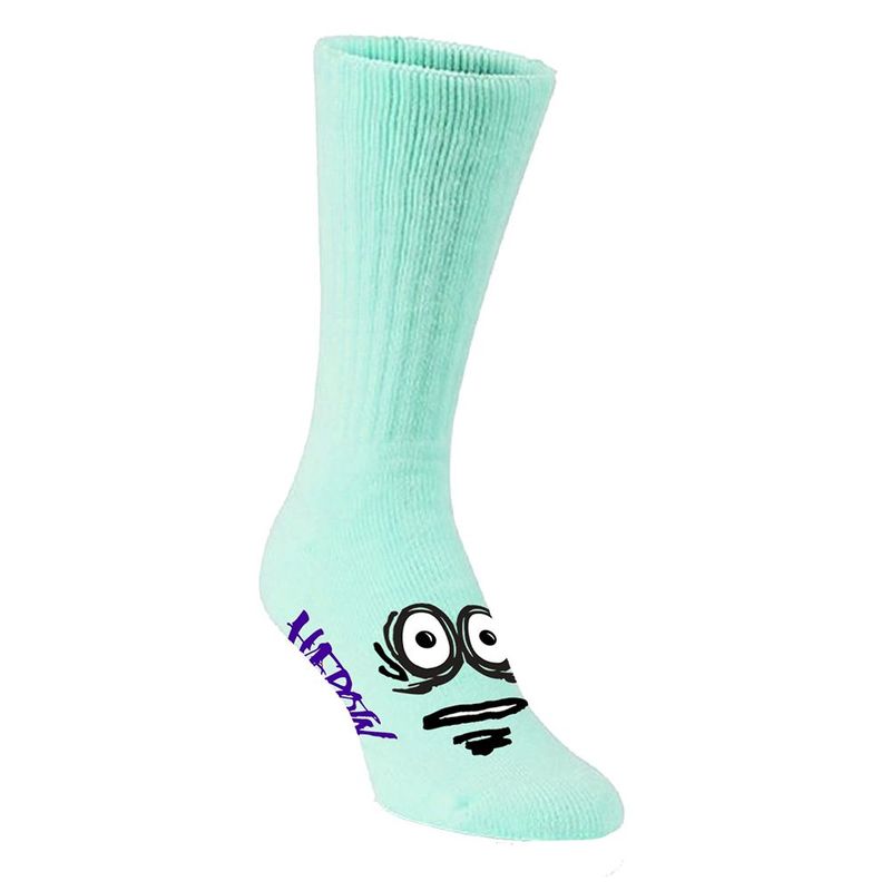 Heroin Big Egg Teal Socks