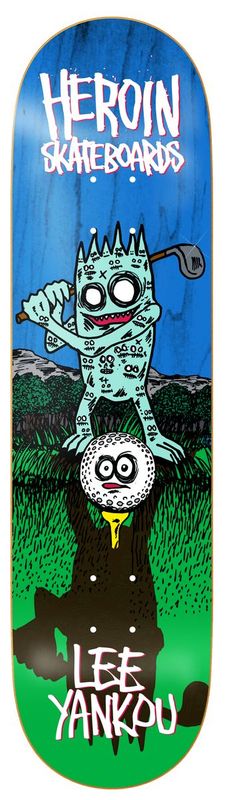 Heroin Lee Yankou Golf Imp Deck 8.25 Heroin Lee Yankou Golf Imp Deck 8.25"