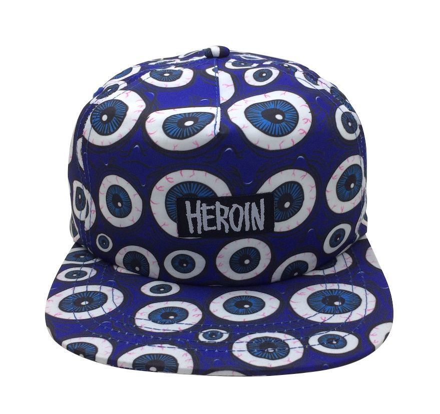 Heroin Eyes Snapback Hat