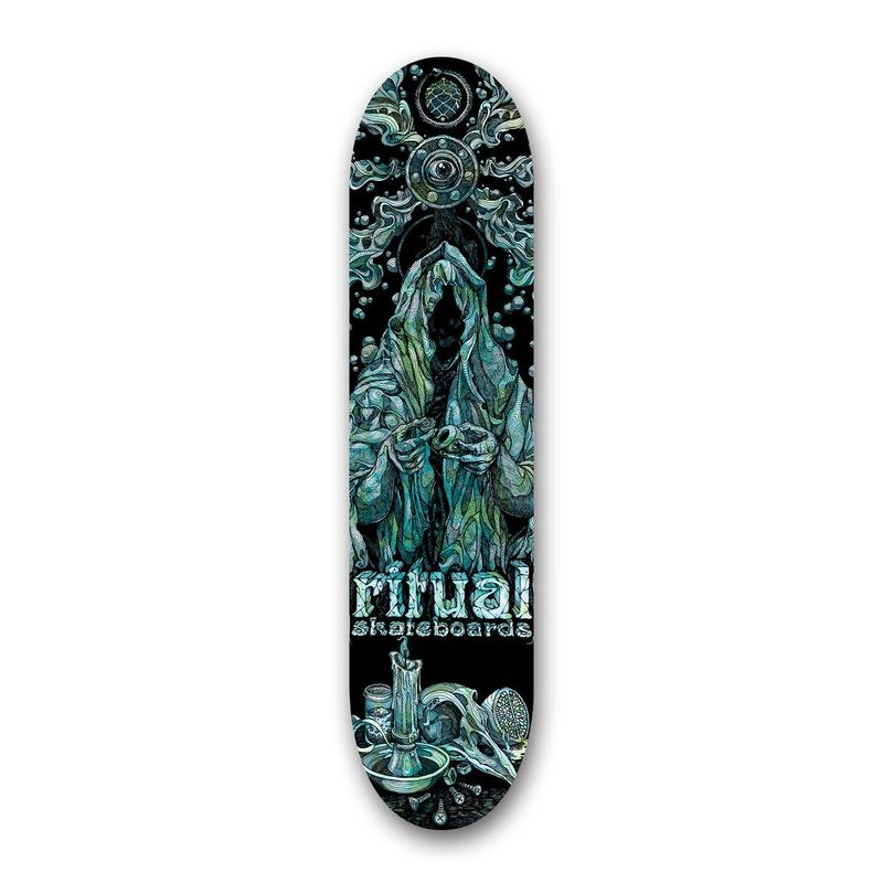 Ritual Skateboards Lord of Bearing Deck Blue 8.375 Ritual Skateboards Lord of Bearing Deck Blue 8.375"