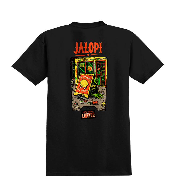 SSD 2026 Antihero Jalopi Shop Lurker T-Shirt SSD 2026 Antihero Jalopi Shop Lurker T-Shirt