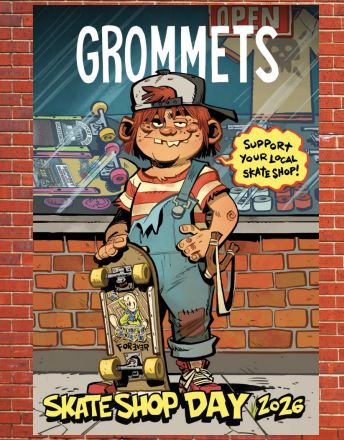 Grommets Comic Book Skateshop Day 2026