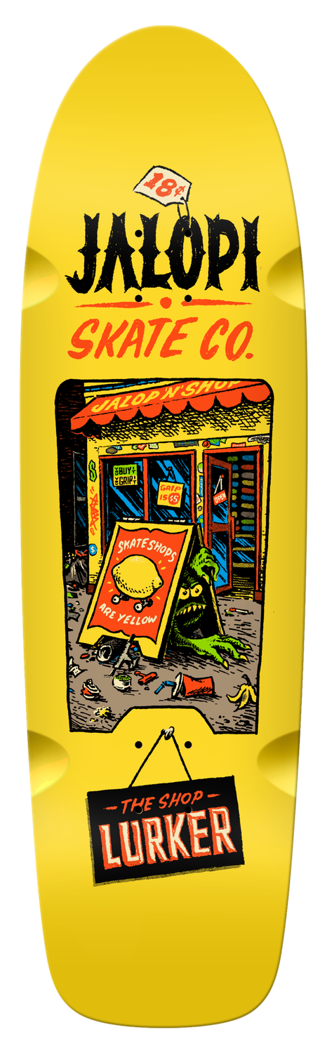 Skateshop Day 2026 Antihero Jalopi Lurker Deck 9.1