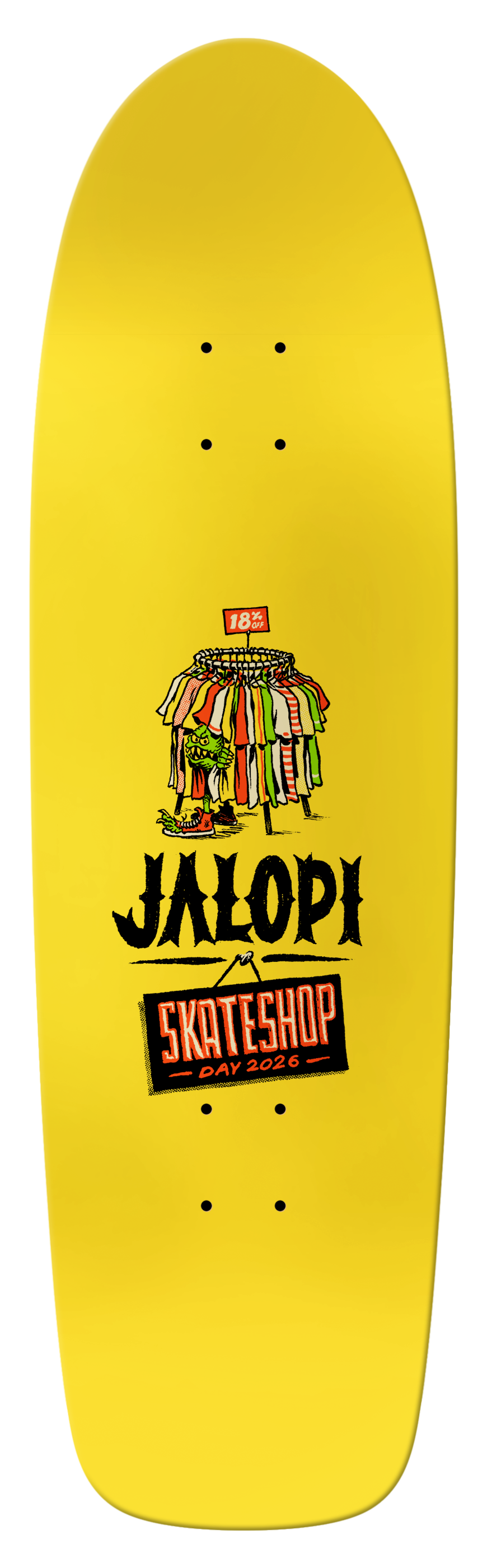 Skateshop Day 2026 Antihero Jalopi Lurker Deck 9.1
