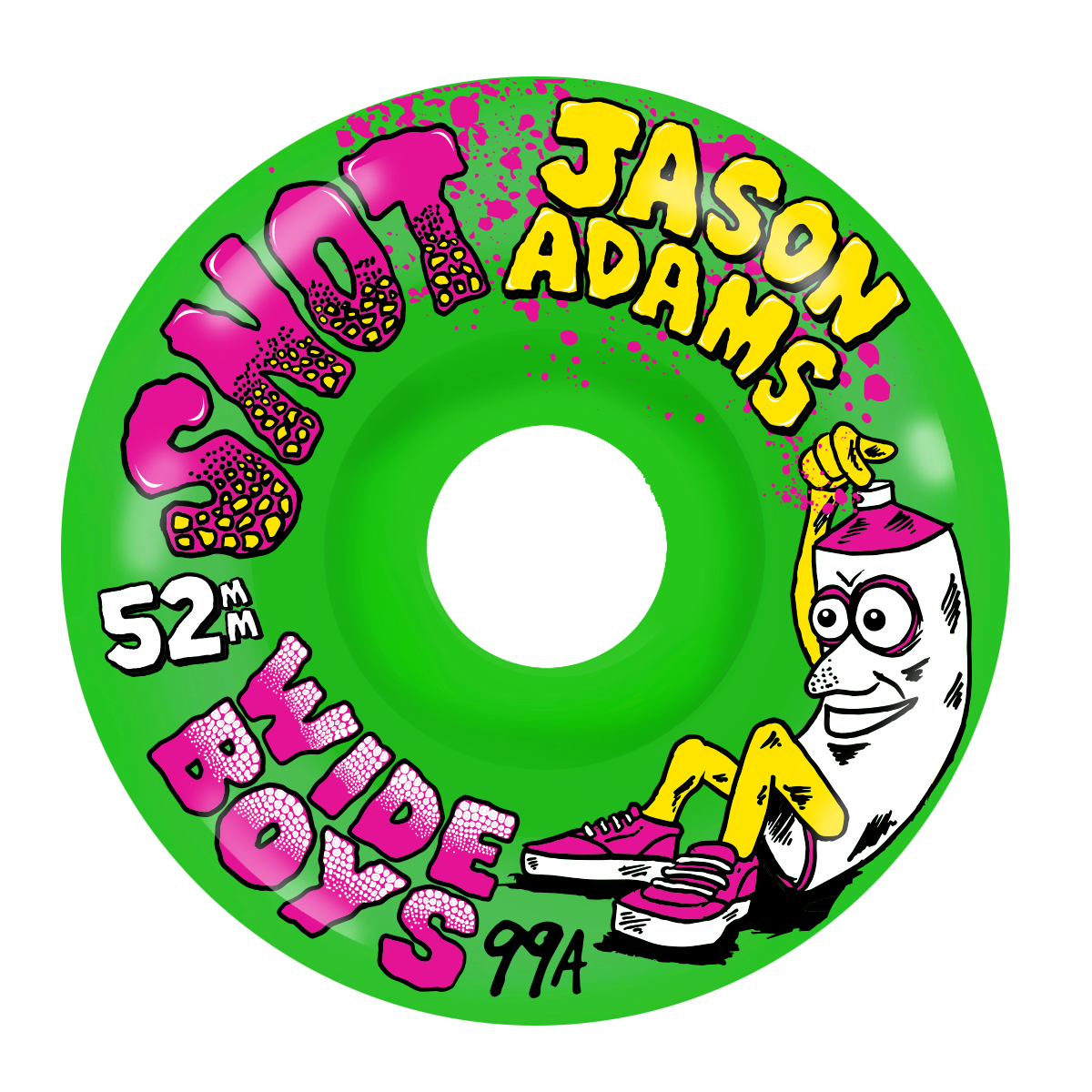Snot Jason Adams Wide Boys 52MM Green
