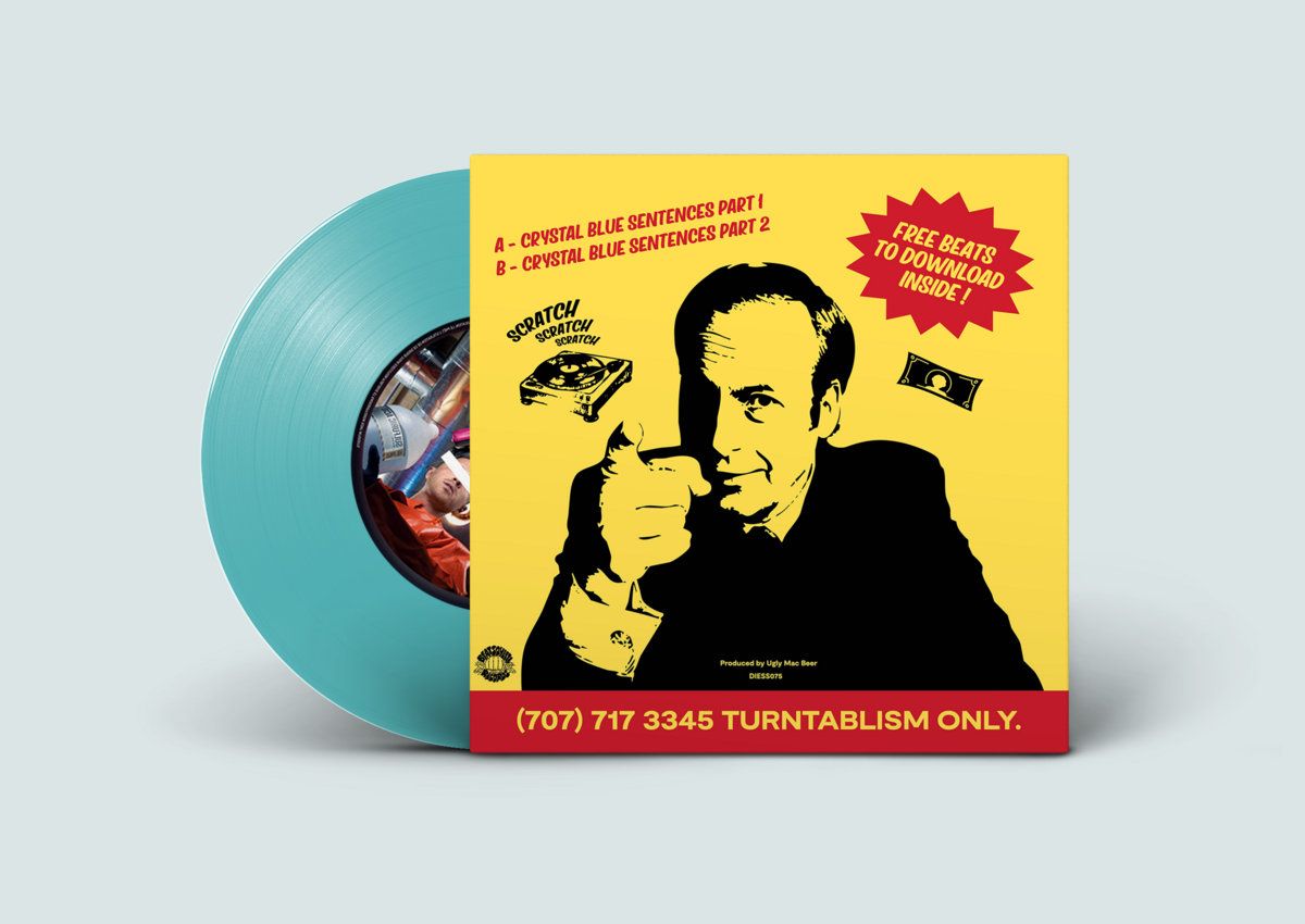 Crystal Blue Cuts 7” Vinyl (Clear Blue) - Import - download card included