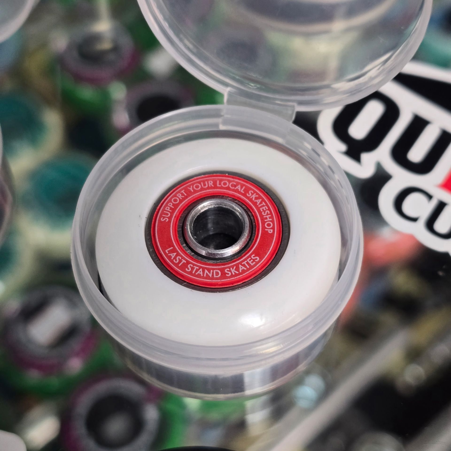 JDD Squirrelies Skateboard Wheel Adaptor w/ custom LSS bearing shields