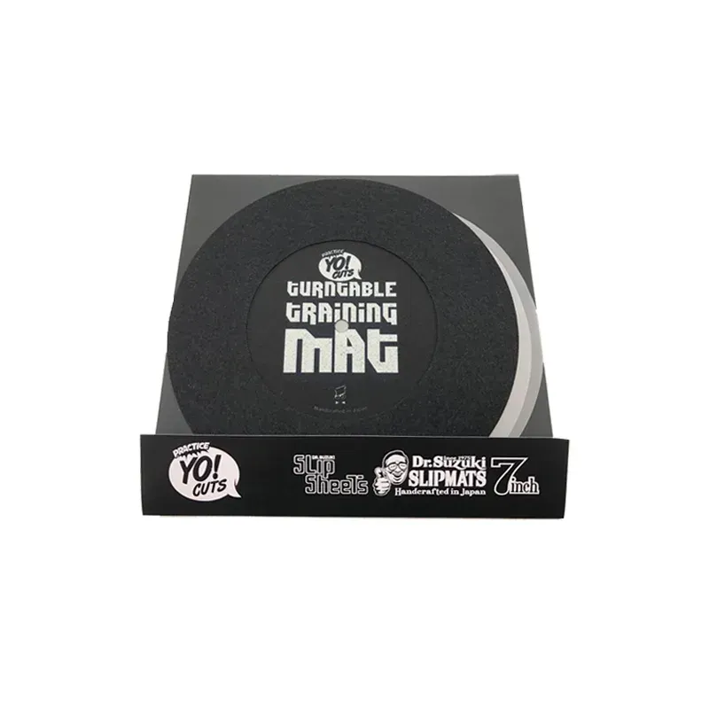 Dr Suzuki TTM 7 inch slipmat & slip sheets - Black Dr Suzuki TTM 7 inch slipmat & slip sheets - Black