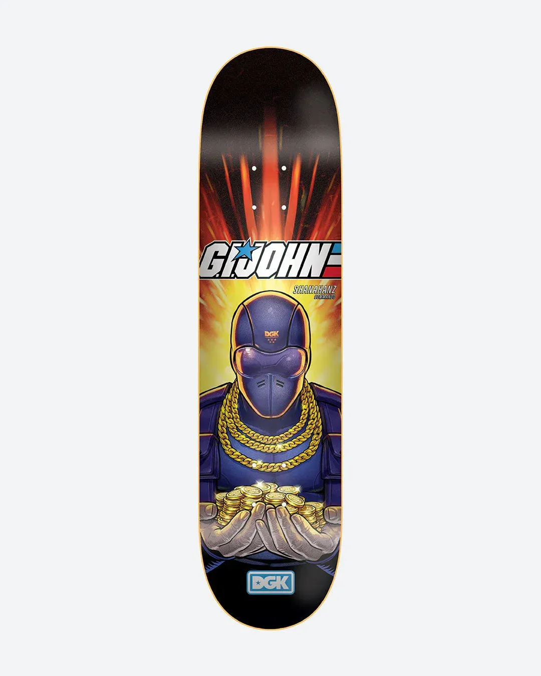 DGK Snake Shanahan Deck 8.06"