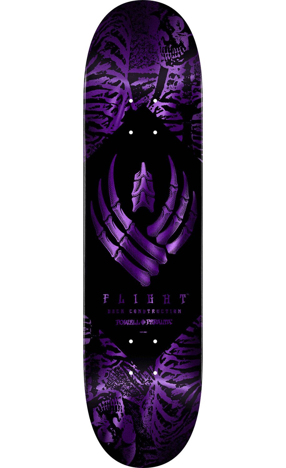 Powell Peralta Skeleton Purple Flight Deck 9.0"