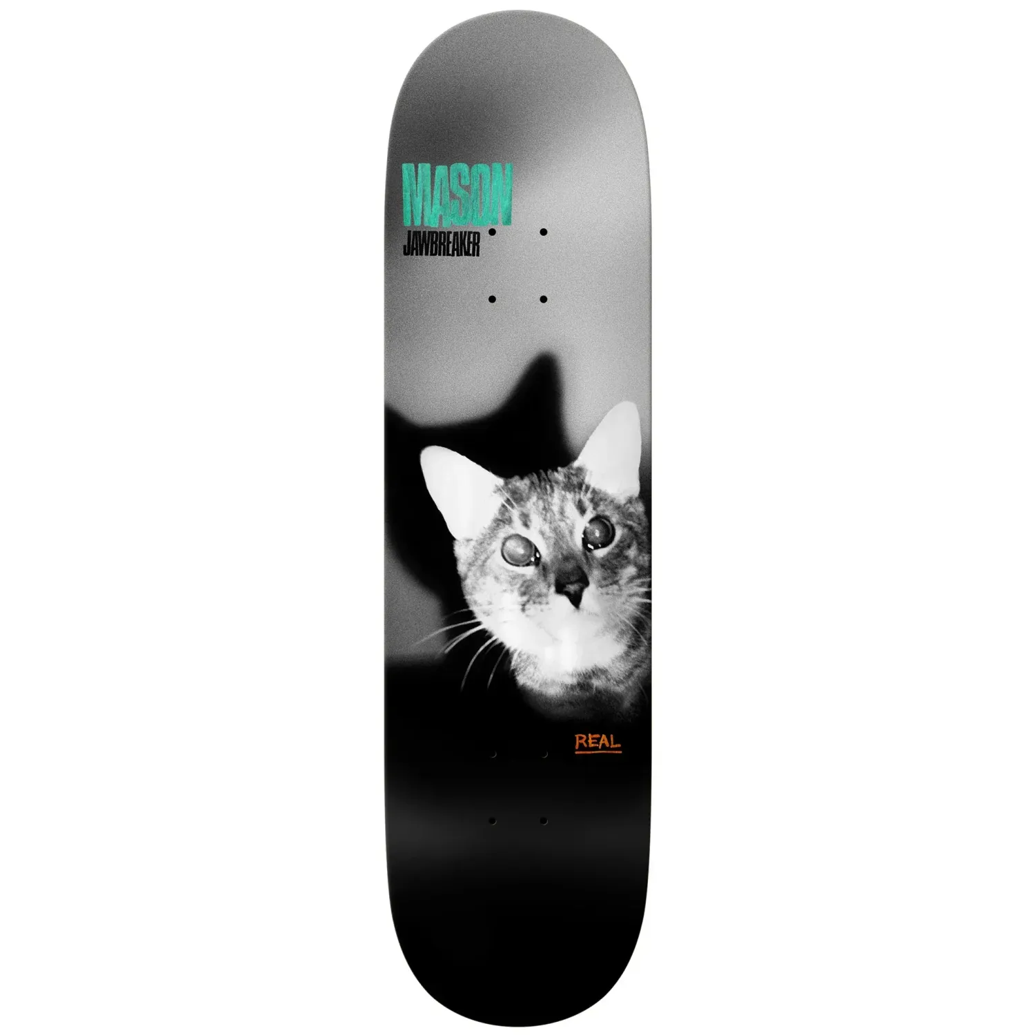 Real Skateboards Mason Silva Unfun Jawbreaker Deck 8.28"