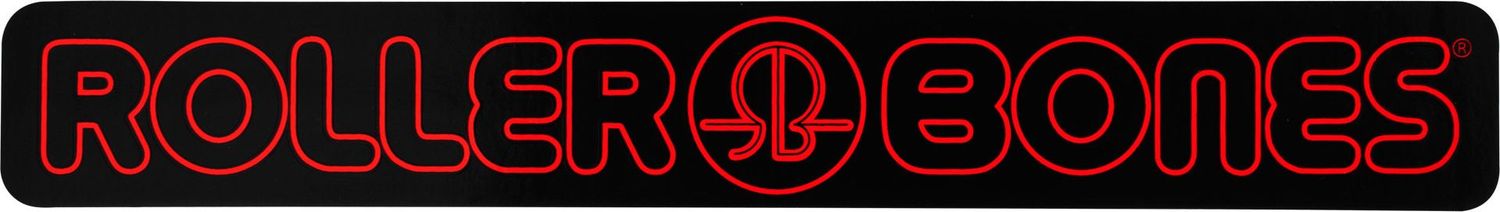 Rollerbones Sticker 7"