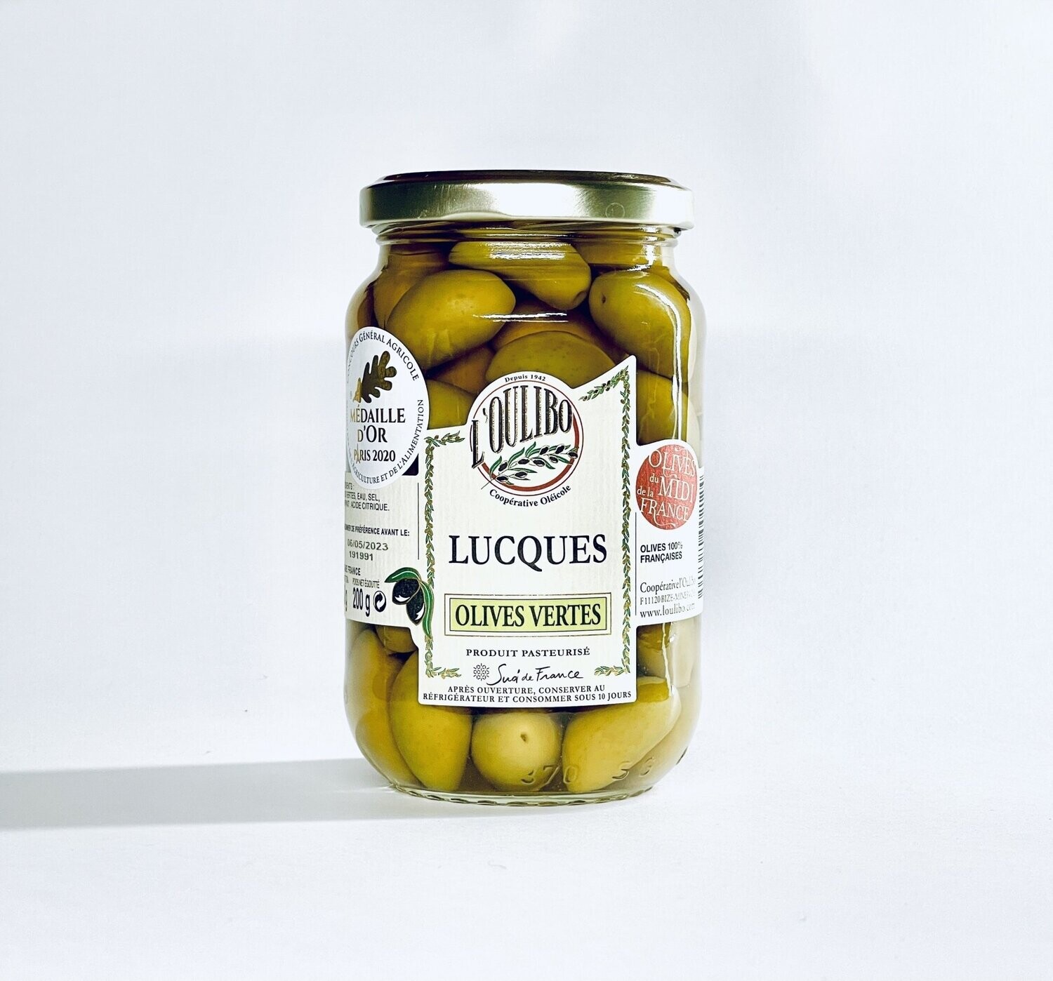 Olives Lucques du Languedoc AOP