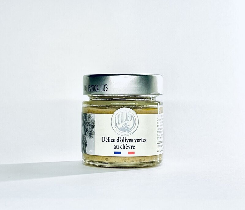 Délice d'olives vertes au chèvre