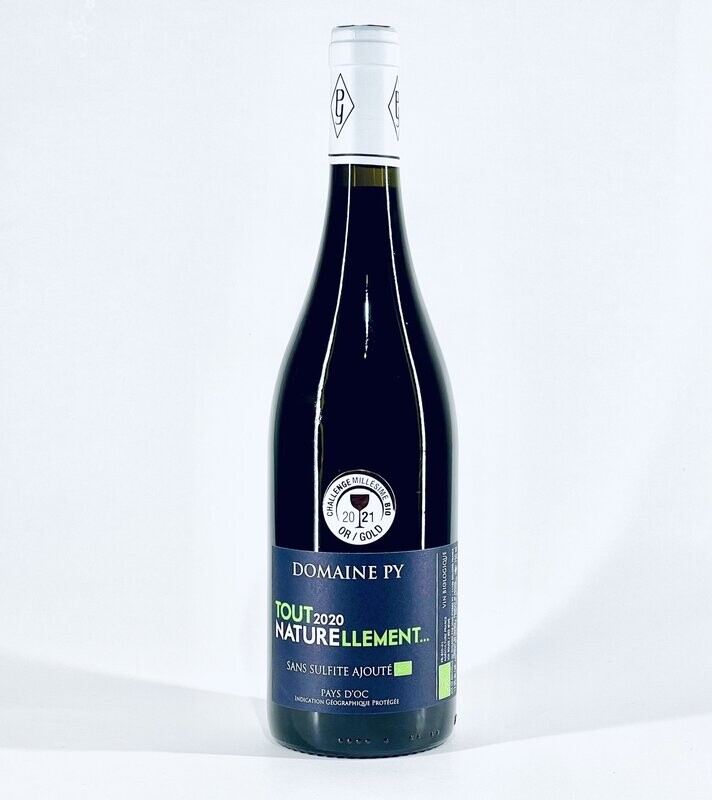 Vin rouge Bio Tout Naturellement