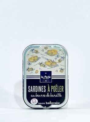 Sardines à Poêler au beurre de baratte