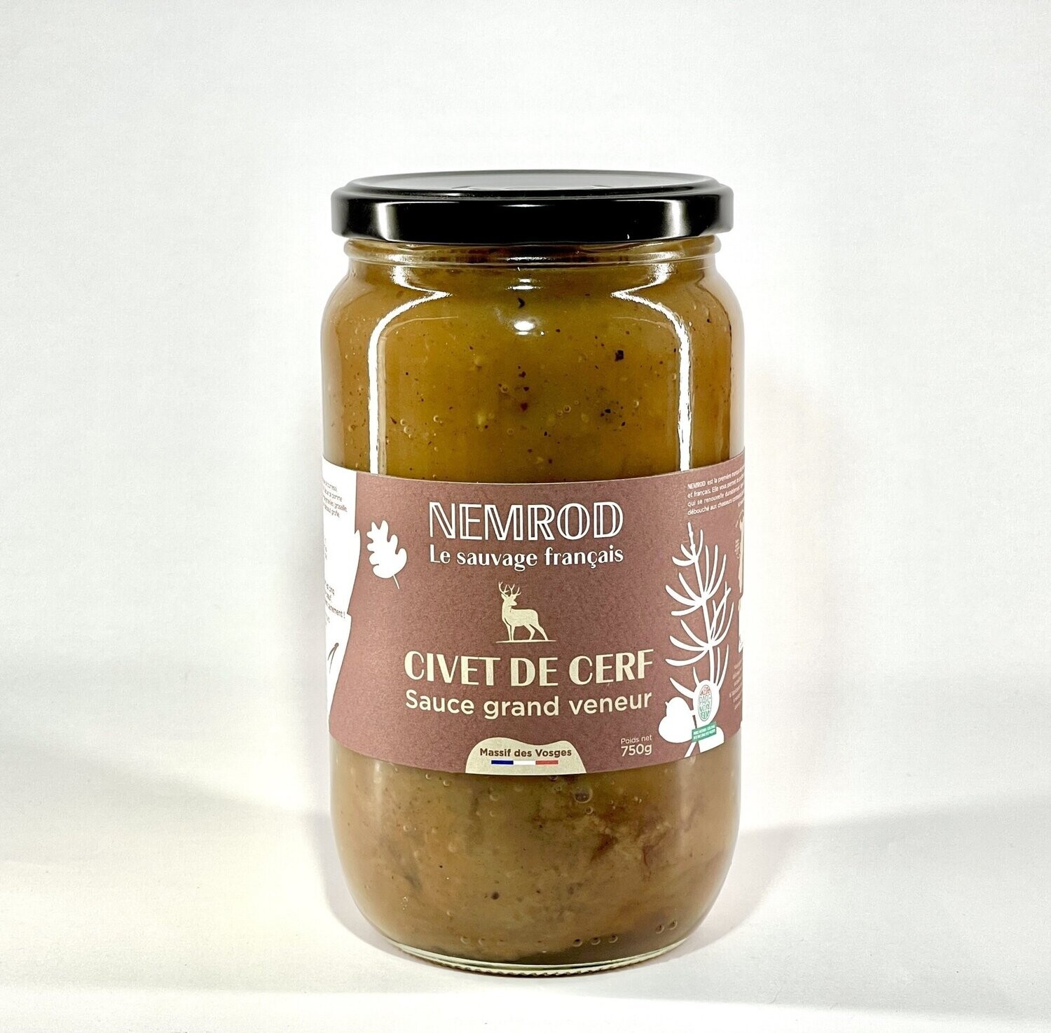 Civet de Cerf sauce grand veneur