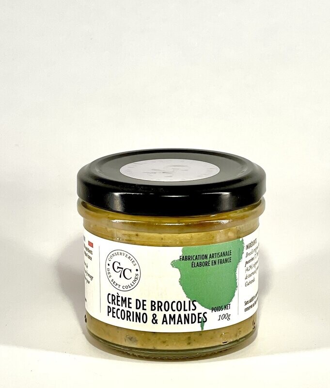 Crème de Brocolis au Pecorino et Amandes