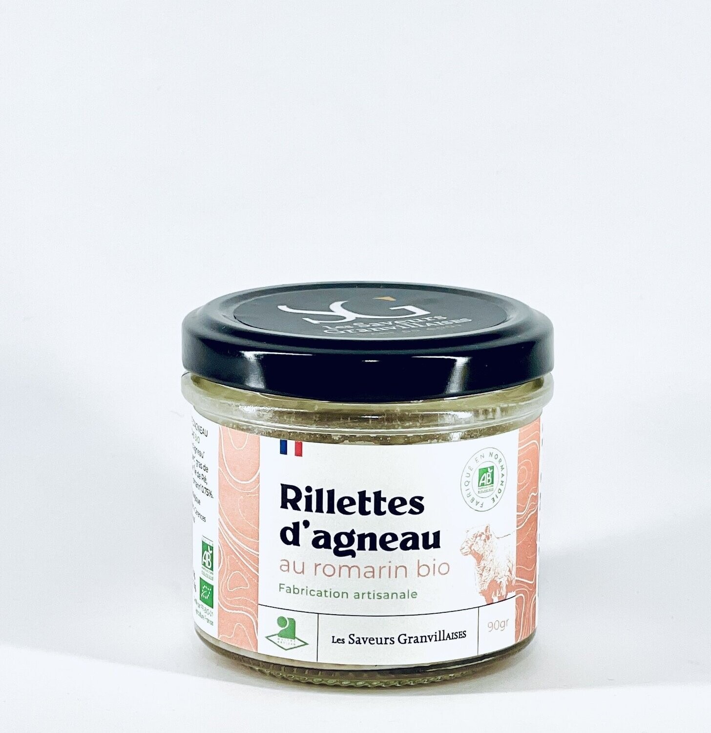 Rillettes d'agneau au romarin bio