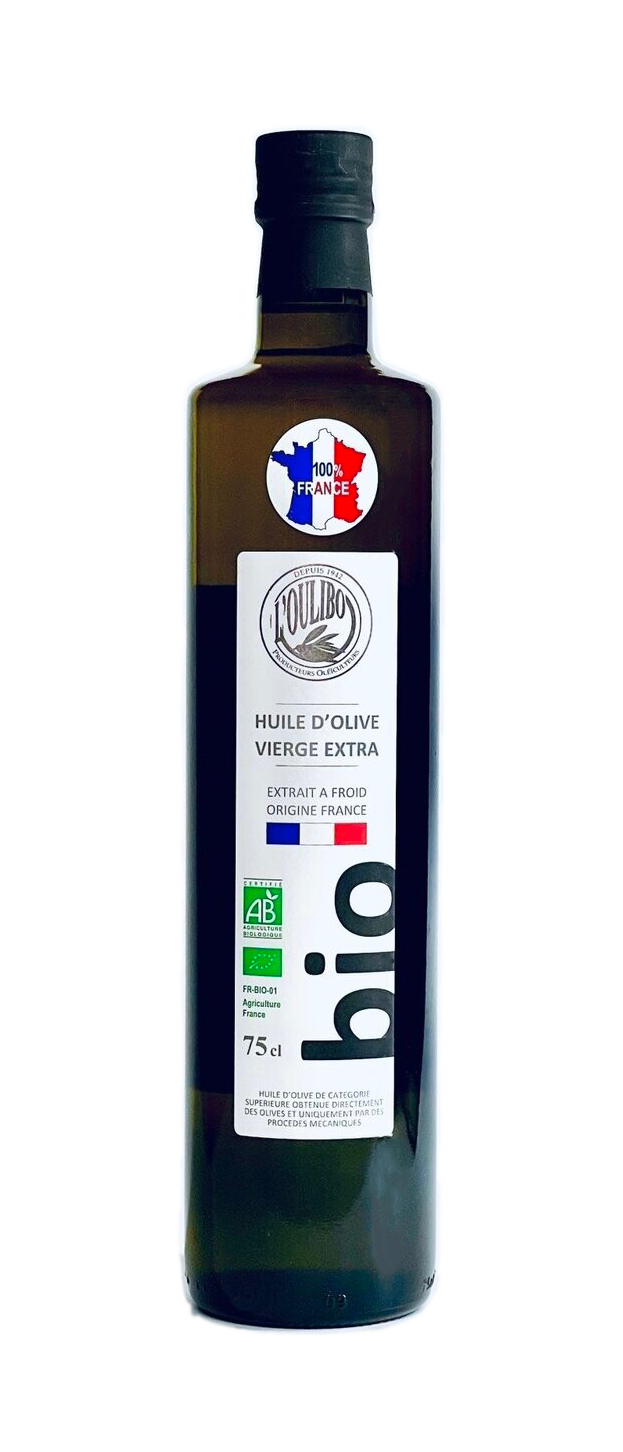 Huile d'olive vierge extra Bio
