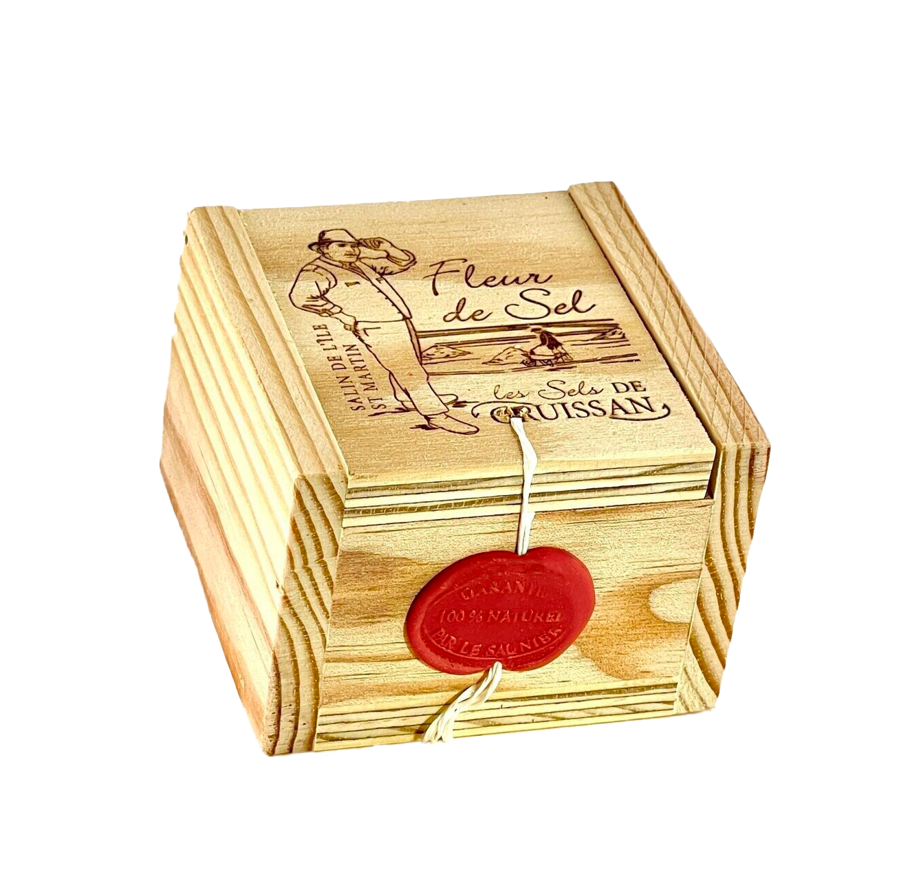 Fleur de sel - Boîte en bois