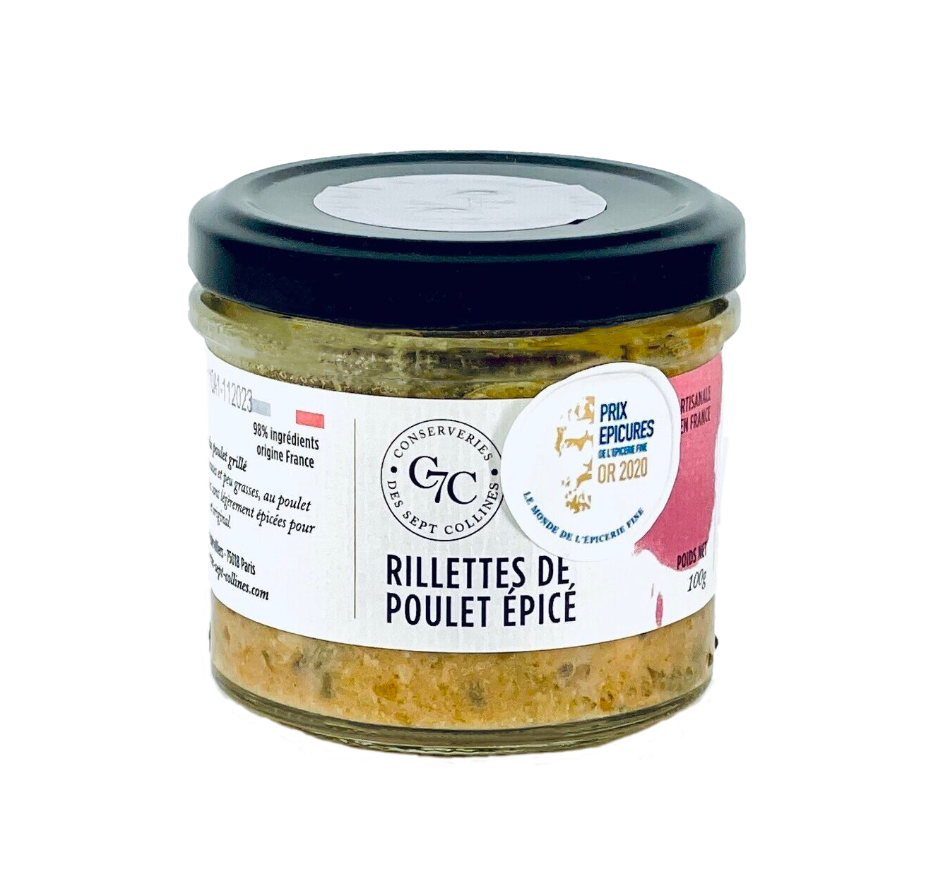 Rillette de Poulet épicé