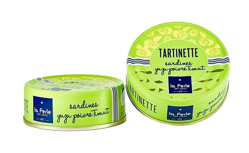 Tartinette Sardines Yuzu poivre Timut