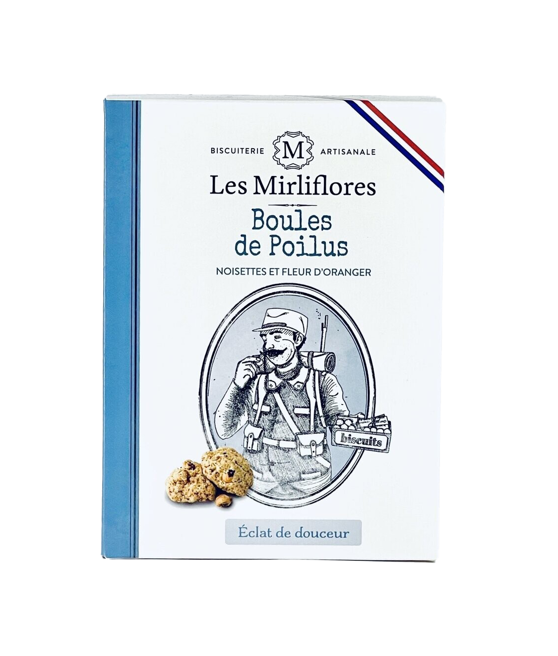 Biscuits Boules de Poilus Noisettes et Fleur d'Oranger