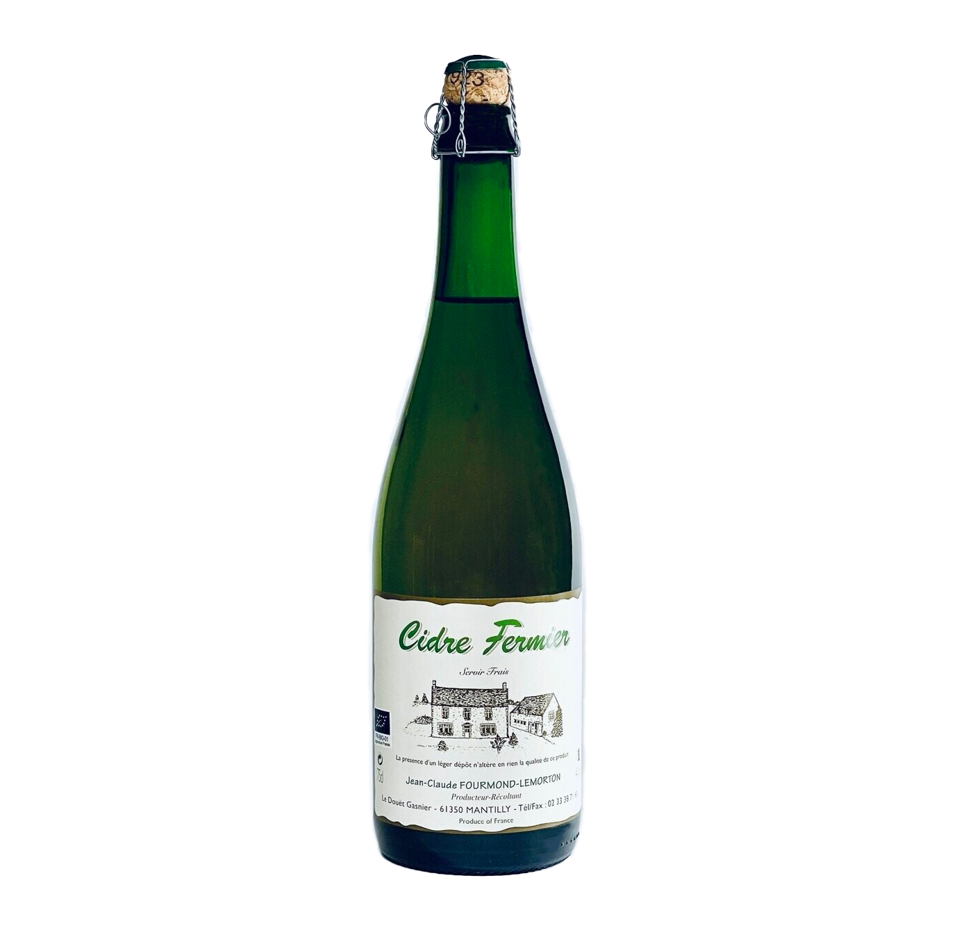 Cidre fermier Bio