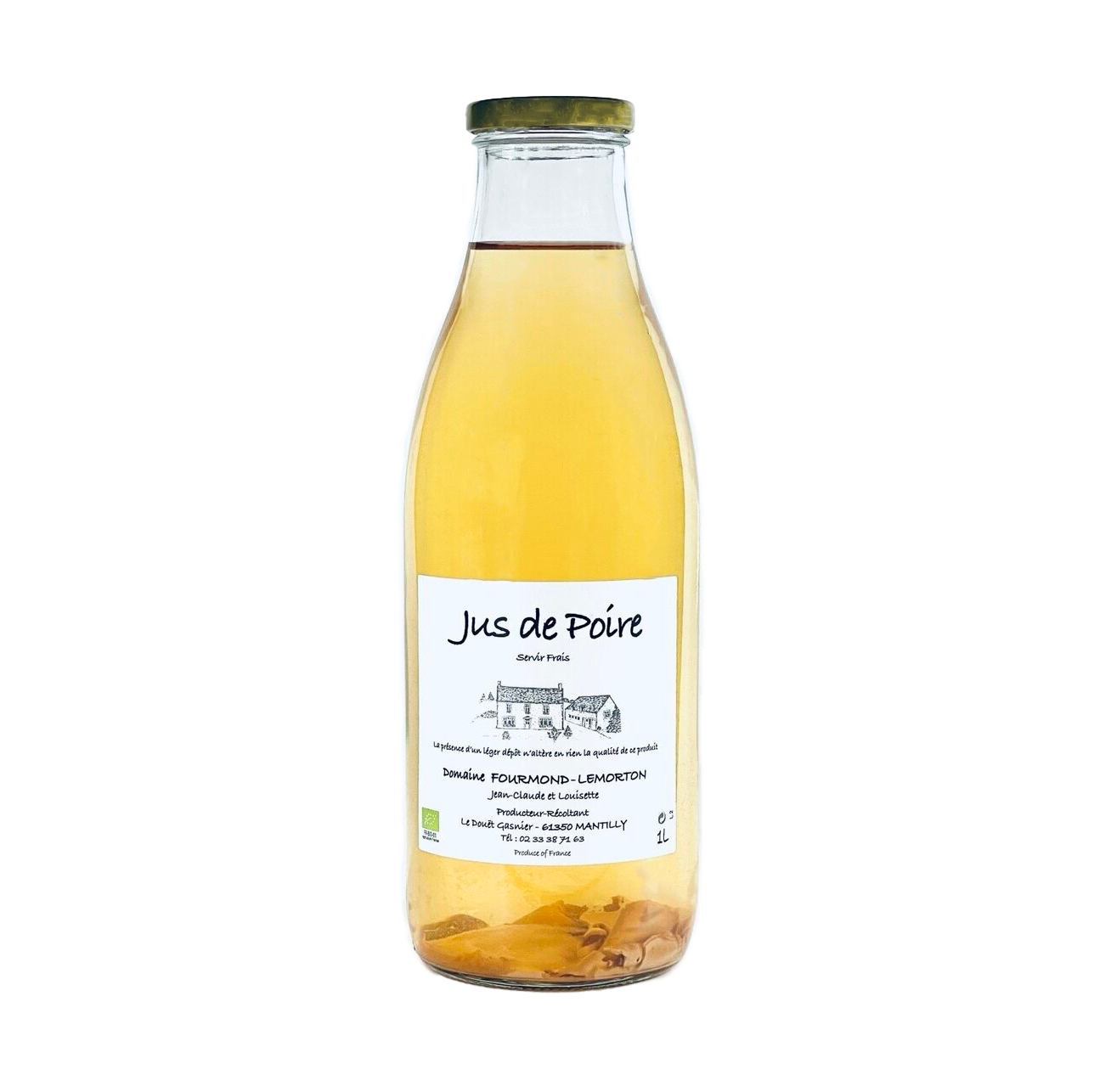 Jus de poire Bio