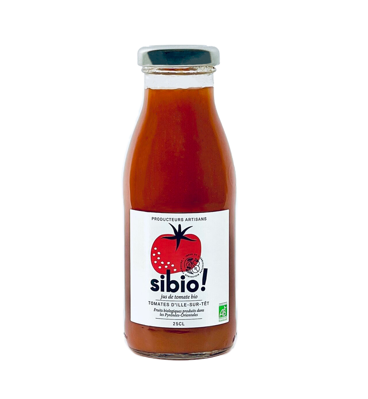 Jus de tomate bio