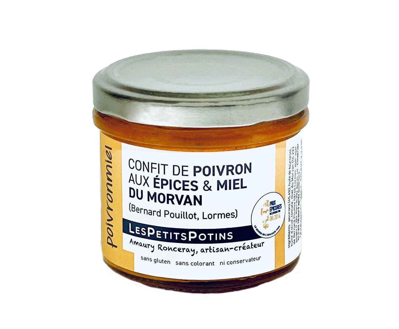 Confit de poivrons aux épices & miel