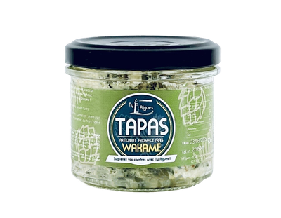 Tapas Artichaut Fromage frais Wakame