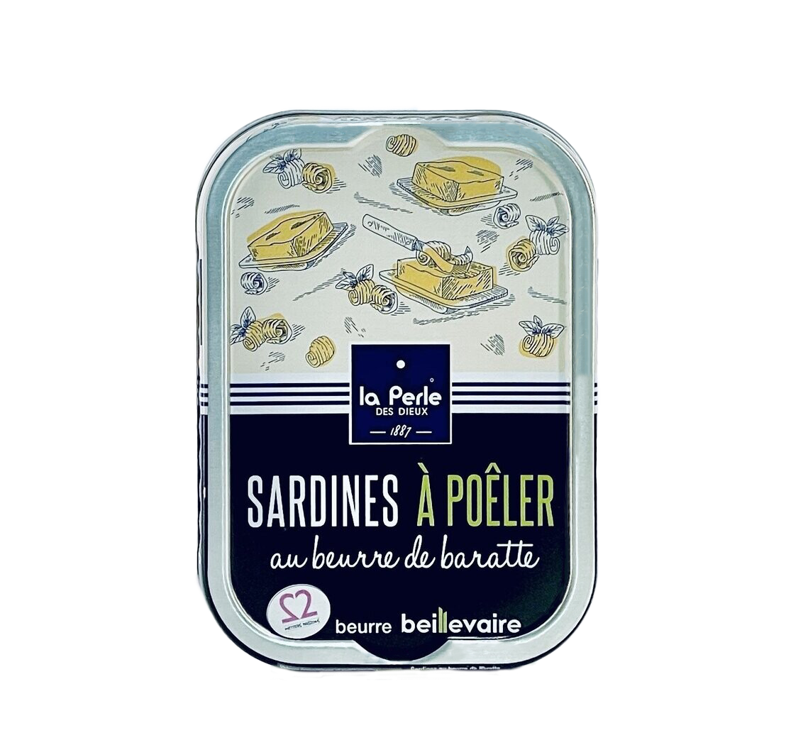 Sardines à Poêler au beurre de baratte