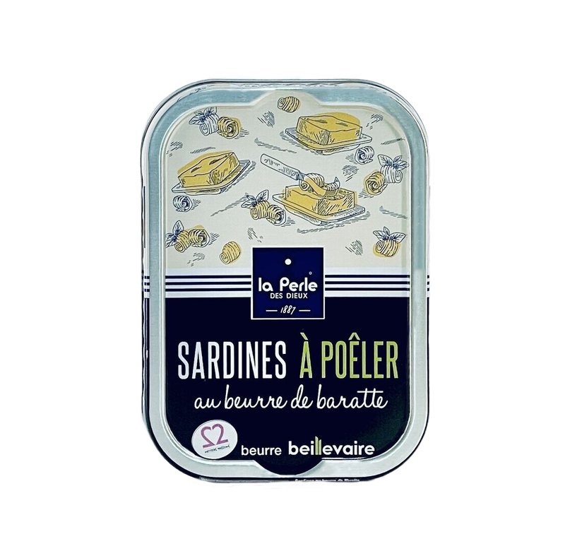 Sardines à Poêler au beurre de baratte