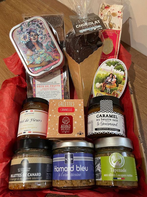 Coffret gourmand sucré salé