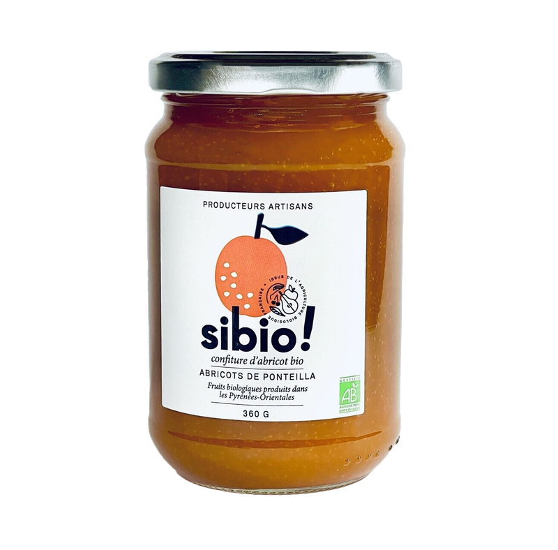 Confiture d'abricot Bio