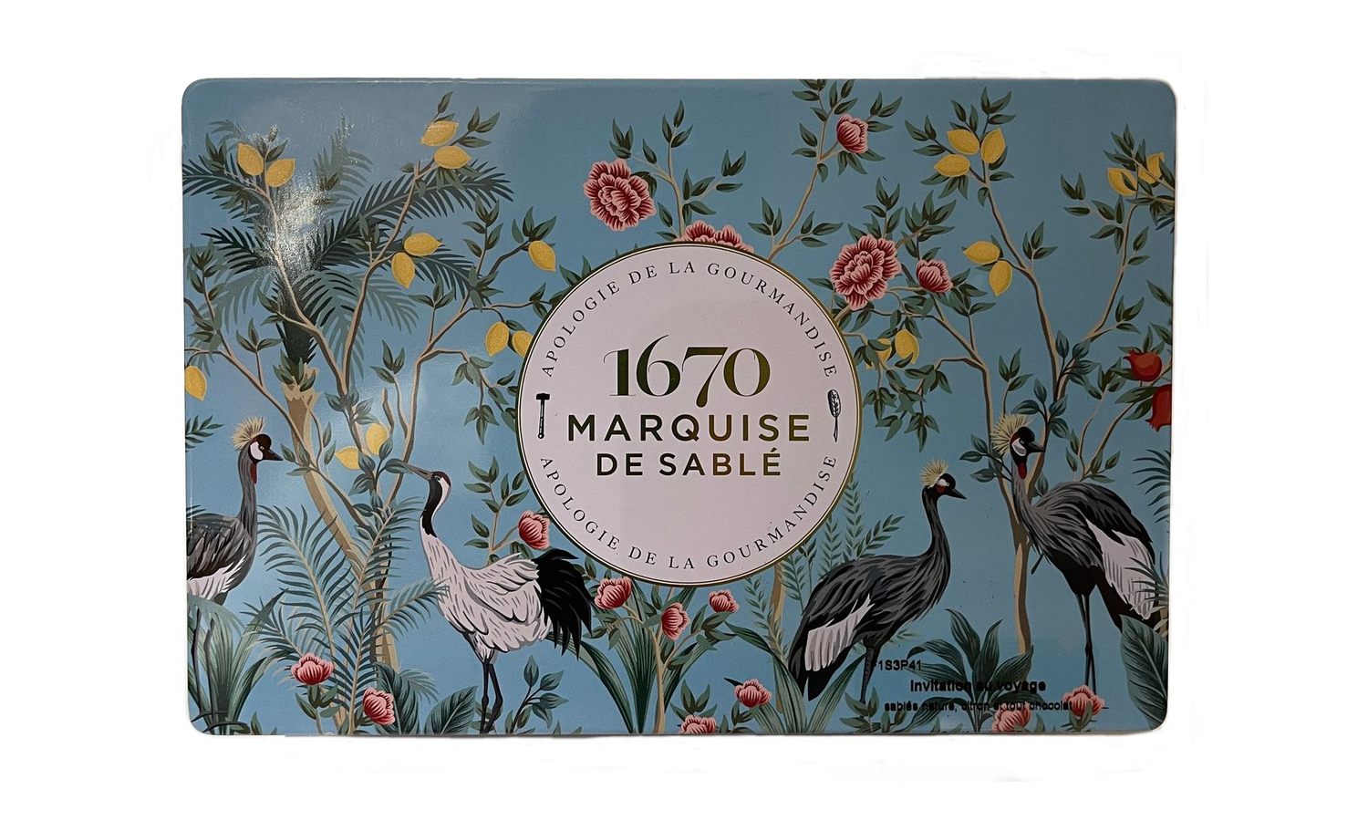 Coffret de biscuits sablés
