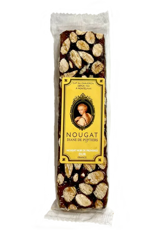 Barre de nougat noir
