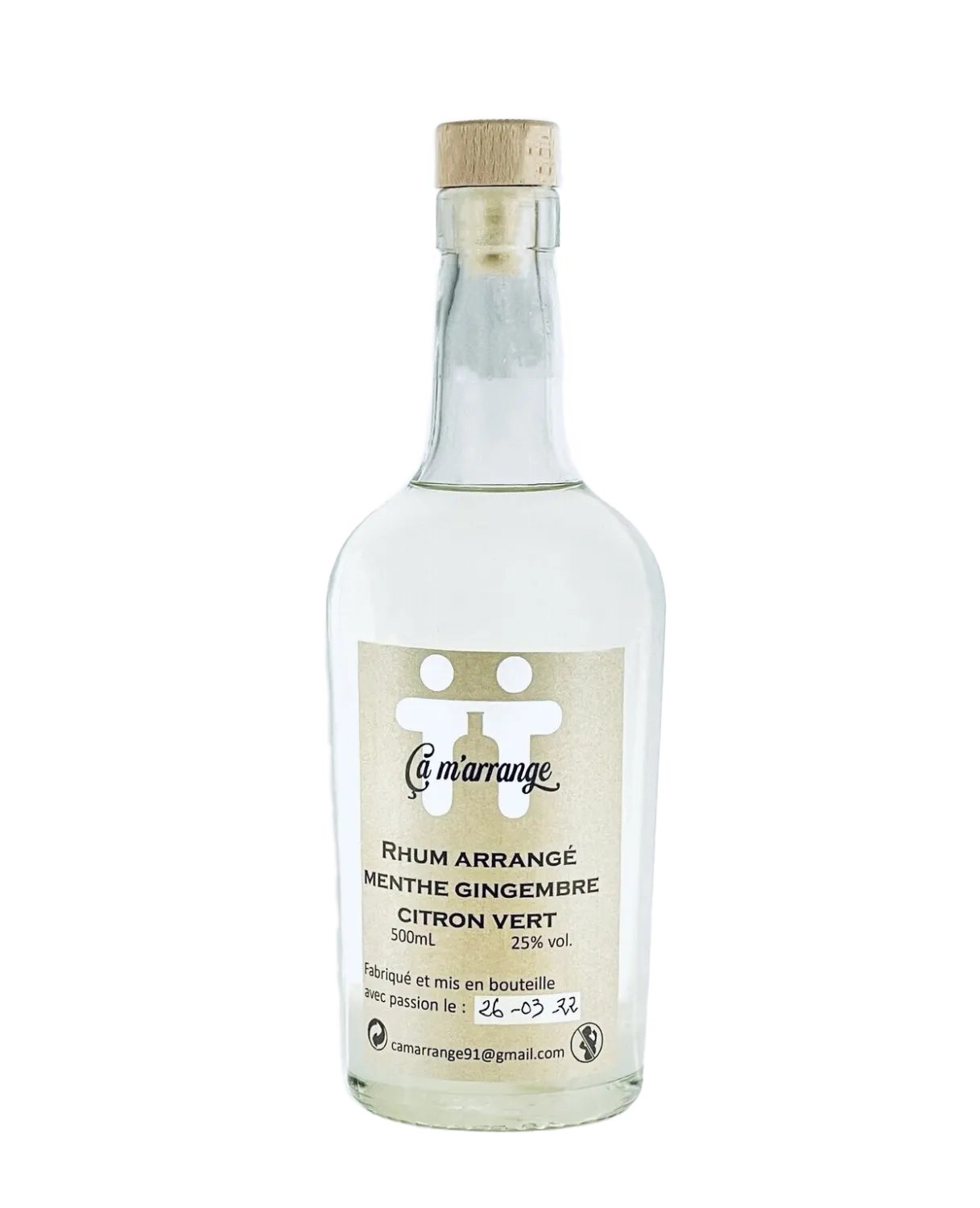 Rhum Arrangé Menthe Gingembre Citron Vert