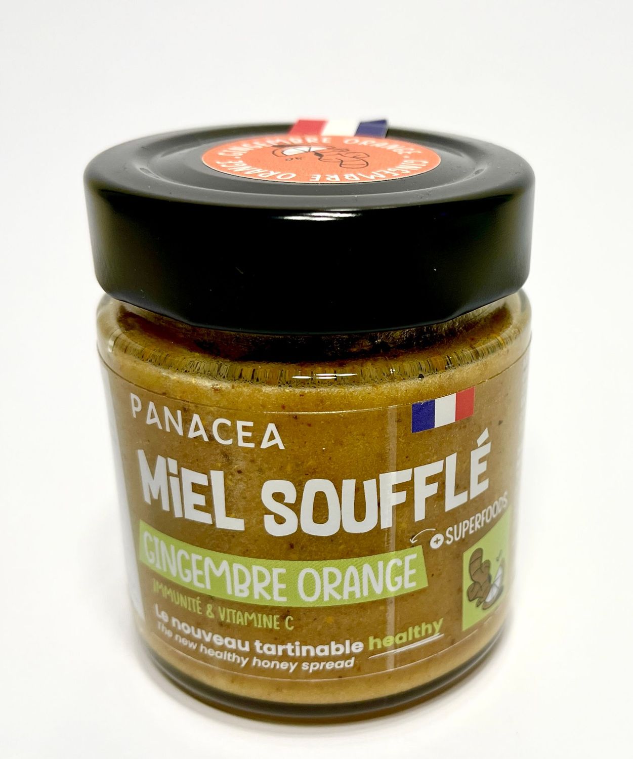 Miel soufflé gingembre orange