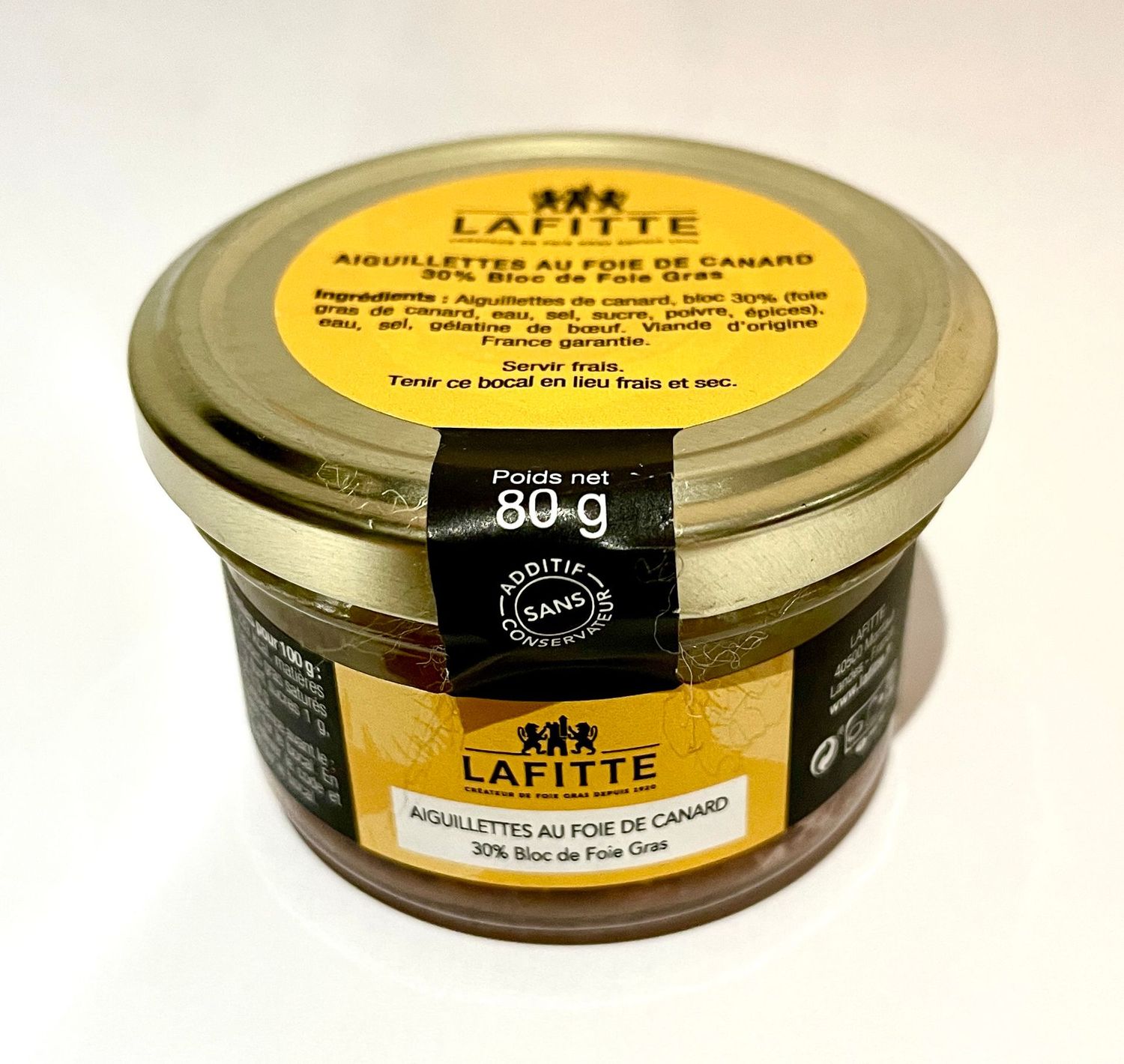 Aiguillettes au Foie Gras de canard