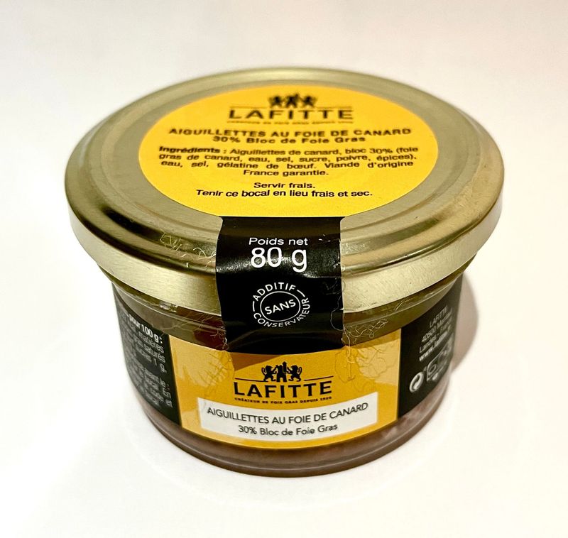 Aiguillettes au Foie Gras de canard