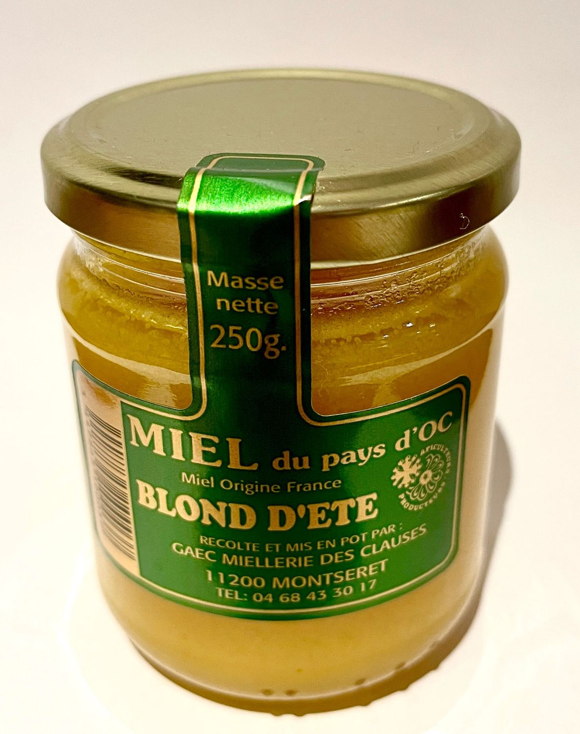 Miel blond d'été