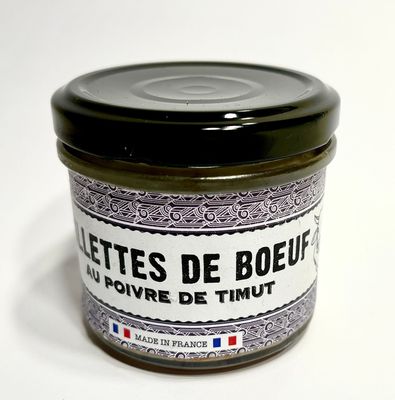 Rillettes de Bœuf au poivre de Timut