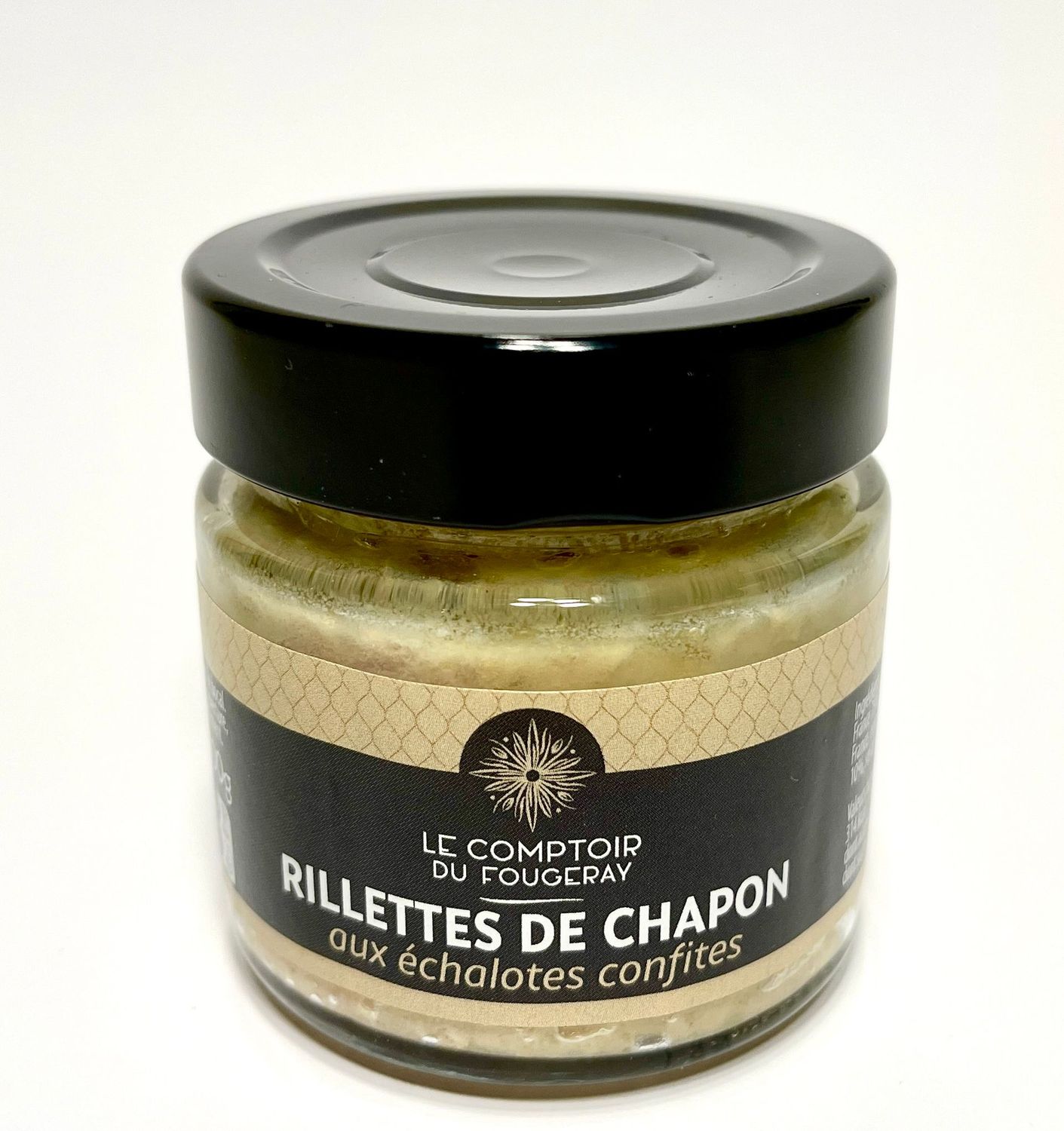 Rillettes de Chapon aux échalotes confites