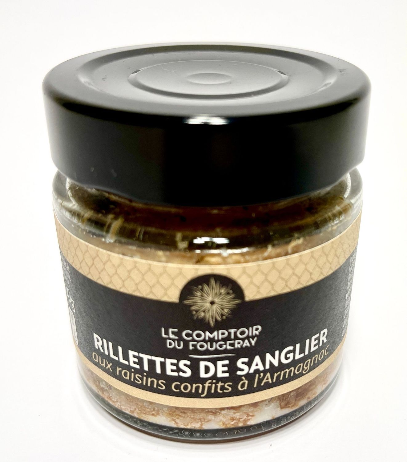 Rillettes de Sanglier aux raisins confits à l'Armagnac