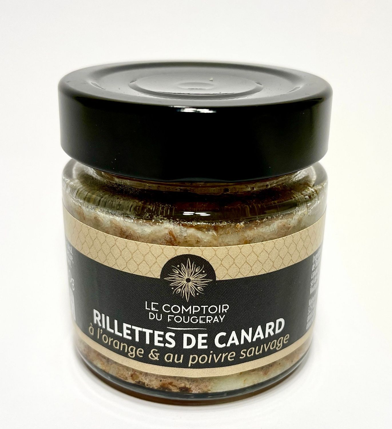 Rillettes de Canard à l'orange et au poivre sauvage